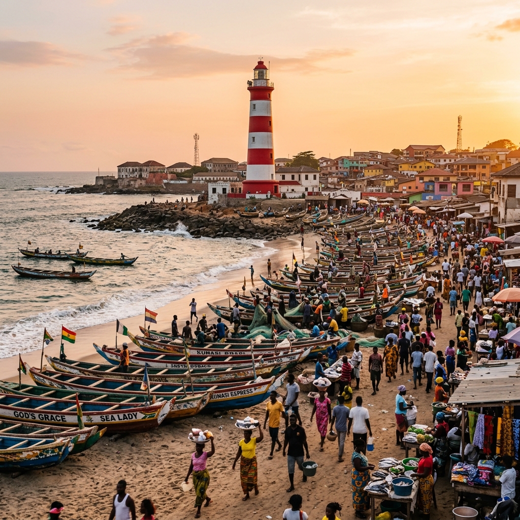 Digital nomad guide, travel, coliving and coworking in Accra, Ghana