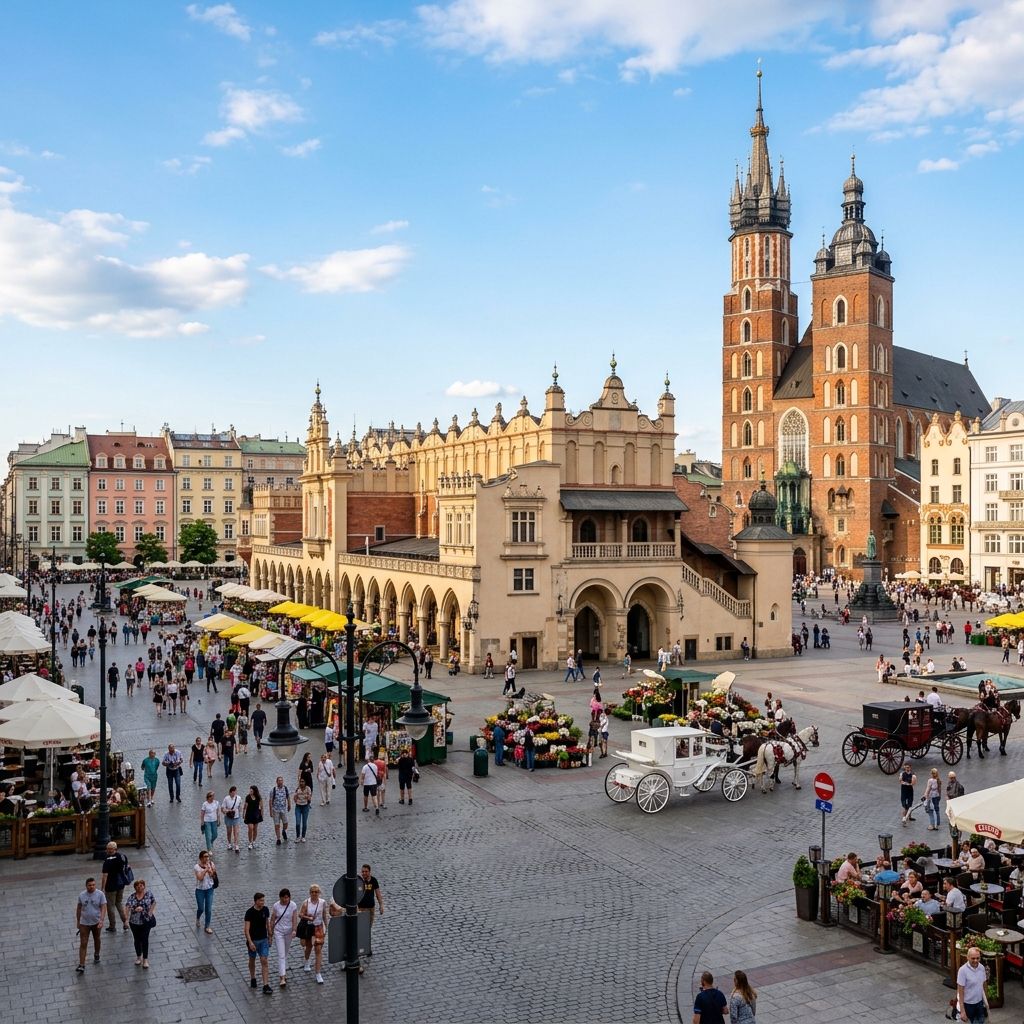 Digital nomad guide, travel, coliving and coworking in Krakow, Poland