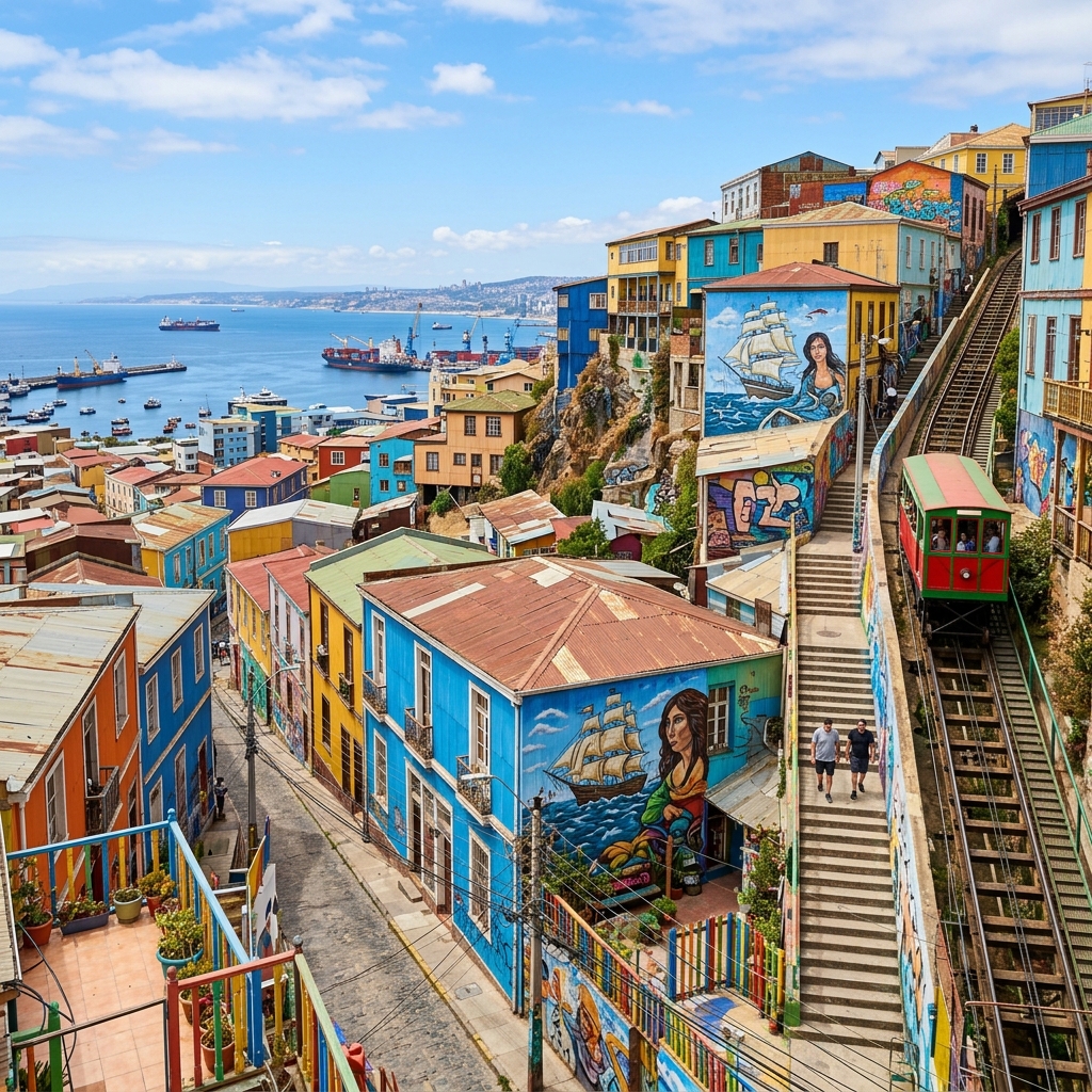 Digital nomad guide, travel, coliving and coworking in Valparaiso, Chile