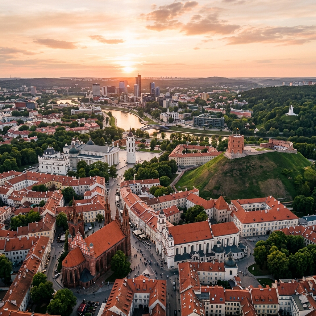 Digital nomad guide, travel, coliving and coworking in Vilnius, Lithuania